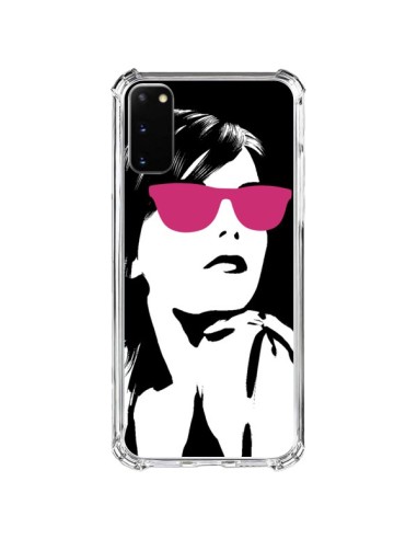 Samsung Galaxy S20 FE Case Girl Eyesali Pink - Jonathan Perez