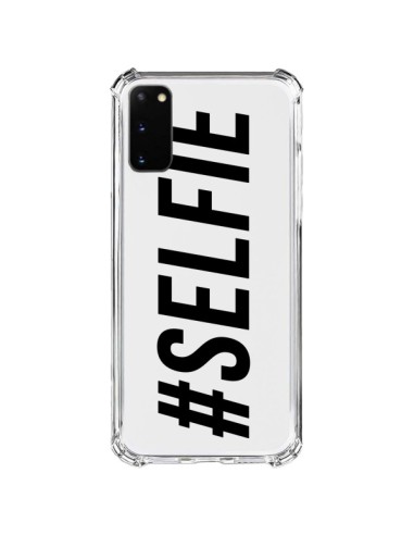 Coque Samsung Galaxy S20 FE Hashtag Selfie Transparente - Jonathan Perez