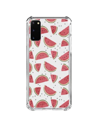 Cover Samsung Galaxy S20 FE Anguria Frutta Trasparente - Dricia Do