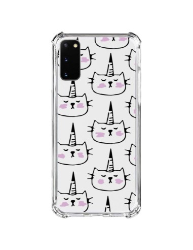 Coque Samsung Galaxy S20 FE Licorne Unicorn Dessin Transparente - Dricia Do