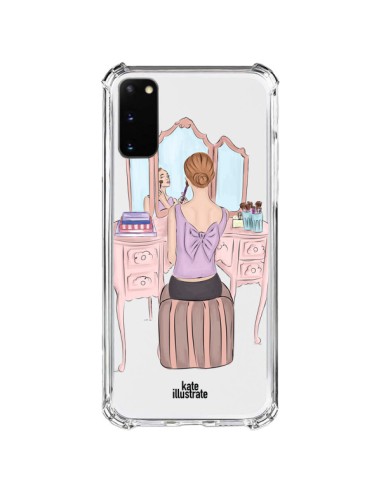 Samsung Galaxy S20 FE Case Vanity Parrucchiera Make Up Clear - kateillustrate