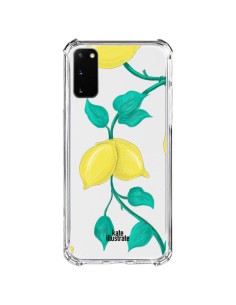 Coque Samsung Galaxy S20 FE Lemons Citrons Transparente - kateillustrate