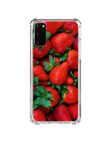 Coque Samsung Galaxy S20 FE Fraise Strawberry Fruit - Laetitia