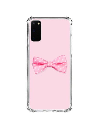 Samsung Galaxy S20 FE Case Bow tie Pink Femminile Bow Tie - Laetitia