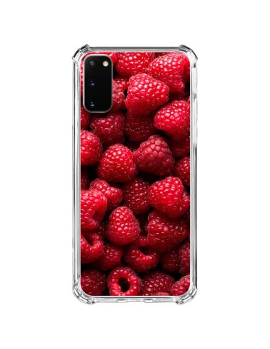 Coque Samsung Galaxy S20 FE Framboise Raspberry Fruit - Laetitia