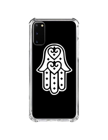 Samsung Galaxy S20 FE Case Hand of Fatima  Eye Black - Laetitia