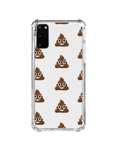 Cover Samsung Galaxy S20 FE Shit Poop Emoji Trasparente - Laetitia