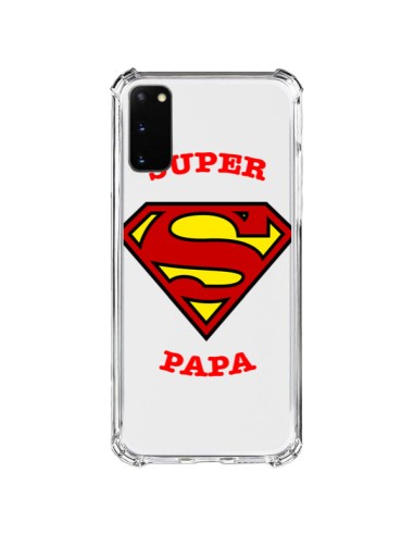 Cover Samsung Galaxy S20 FE Super Papà Trasparente - Laetitia