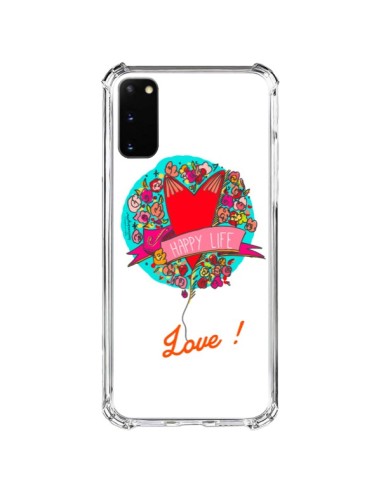 Coque Samsung Galaxy S20 FE Love Happy Life - Leellouebrigitte