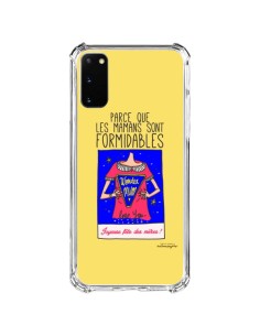Coque Samsung Galaxy S20 FE Parce que les mamans sont formidables Fête des Mères - Leellouebrigitte