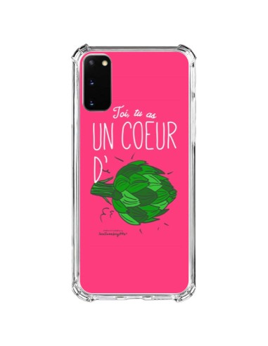 Coque Samsung Galaxy S20 FE Toi tu as un coeur d'artichaut - Leellouebrigitte