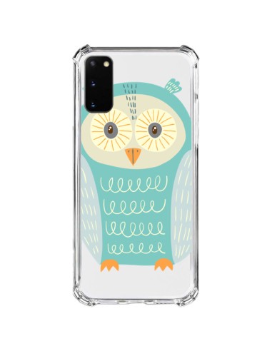 Coque Samsung Galaxy S20 FE Hibou Owl Transparente - Petit Griffin