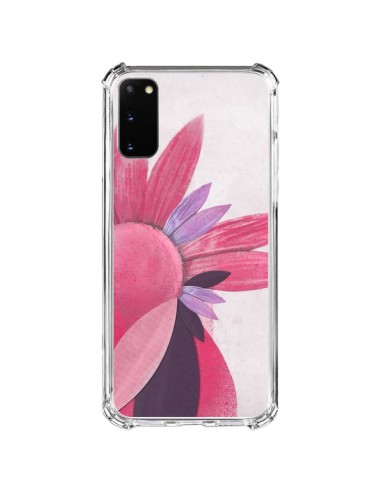 Cover Samsung Galaxy S20 FE Fiori Rosa - Lassana