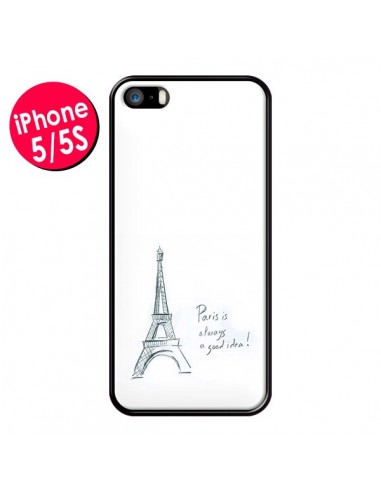 Coque Paris is always a good idea pour iPhone 5 et 5S - Léa Clément