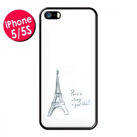 Coque Paris is always a good idea pour iPhone 5 et 5S - Léa Clément Coque Paris is always a good idea pour iPhone 5 et 5S - Léa Clément