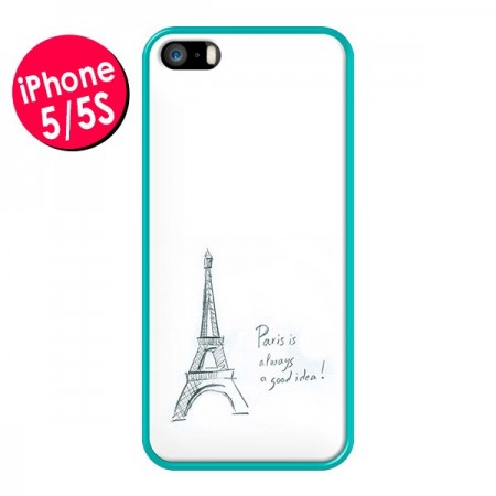 Coque Paris is always a good idea pour iPhone 5 et 5S - Léa Clément Coque Paris is always a good idea pour iPhone 5 et 5S - Léa Clément