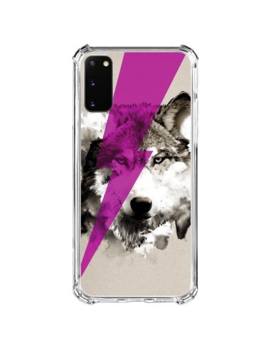 Samsung Galaxy S20 FE Case Wolf Rocks - Robert Farkas