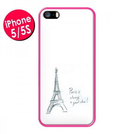Coque Paris is always a good idea pour iPhone 5 et 5S - Léa Clément Coque Paris is always a good idea pour iPhone 5 et 5S - Léa Clément