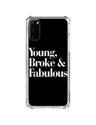 Samsung Galaxy S20 FE Case Young, Broke & Fabulous - Rex Lambo