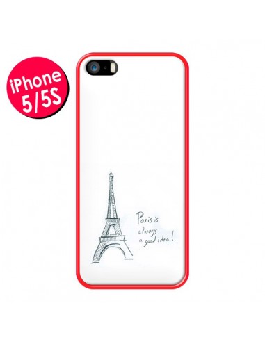 Coque Paris is always a good idea pour iPhone 5 et 5S - Léa Clément