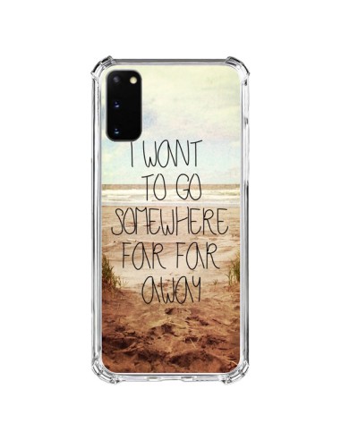 Cover Samsung Galaxy S20 FE I want to go somewhere - Sylvia Cook