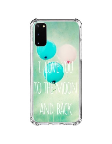 Samsung Galaxy S20 FE Case I Love you to the moon and back - Sylvia Cook