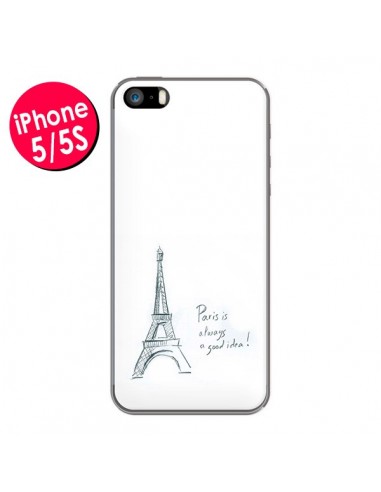 Coque Paris is always a good idea pour iPhone 5 et 5S - Léa Clément