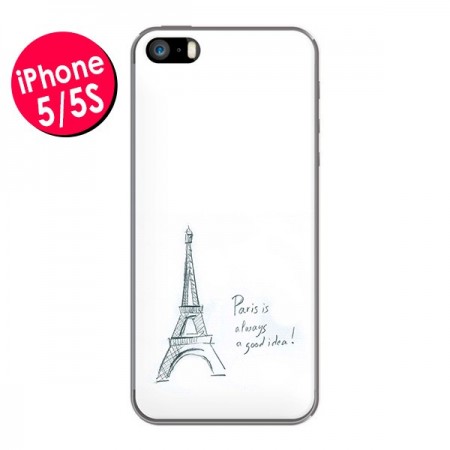 Coque Paris is always a good idea pour iPhone 5 et 5S - Léa Clément Coque Paris is always a good idea pour iPhone 5 et 5S - Léa Clément