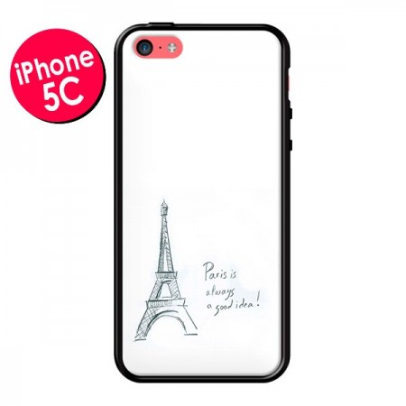 Coque Paris is always a good idea pour iPhone 5C - Léa Clément Coque Paris is always a good idea pour iPhone 5C - Léa Clément