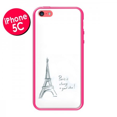 Coque Paris is always a good idea pour iPhone 5C - Léa Clément Coque Paris is always a good idea pour iPhone 5C - Léa Clément