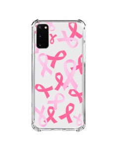 Samsung Galaxy S20 FE Case Tapes Pink Clear - Sylvia Cook
