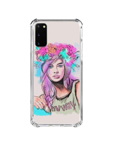 Cover Samsung Galaxy S20 FE Donna Manichino Barbara Palvin - Sara Eshak