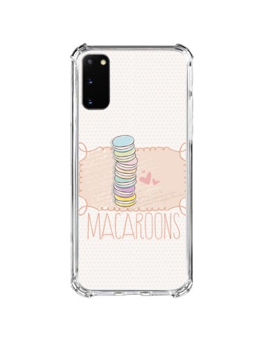 Coque Samsung Galaxy S20 FE Macaron Gateau - Sara Eshak