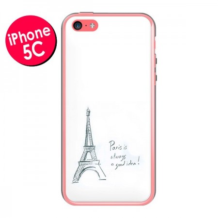 Coque Paris is always a good idea pour iPhone 5C - Léa Clément Coque Paris is always a good idea pour iPhone 5C - Léa Clément