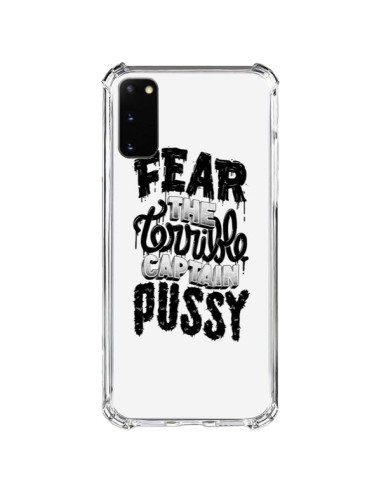 Coque Samsung Galaxy S20 FE Fear the terrible captain pussy - Senor Octopus