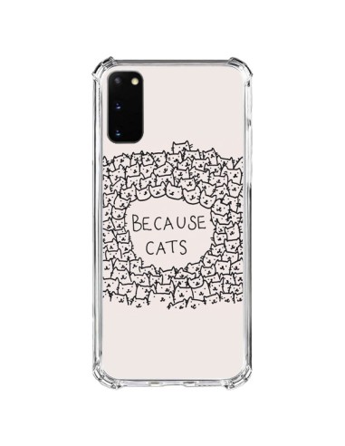 Cover Samsung Galaxy S20 FE Because Cats Gatto - Santiago Taberna