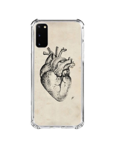 Samsung Galaxy S20 FE Case Heart Vintage - Tipsy Eyes