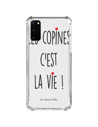 Samsung Galaxy S20 FE Case Girlfriends are life Clear - Les Vilaines Filles