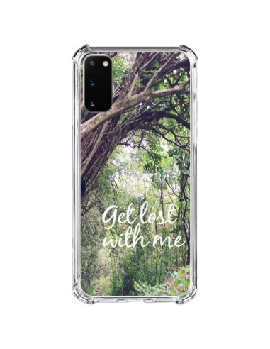 Coque Samsung Galaxy S20 FE Get lost with him Paysage Foret Palmiers - Tara Yarte