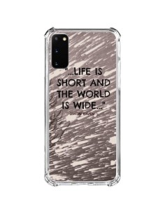Coque Samsung Galaxy S20 FE Life is short Foret - Tara Yarte