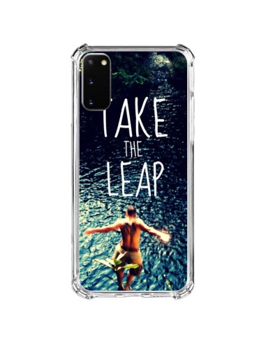 Coque Samsung Galaxy S20 FE Take the leap Saut - Tara Yarte