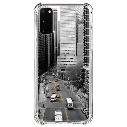 Cover Samsung Galaxy S20 FE New York Bianco e Nero - Anaëlle François