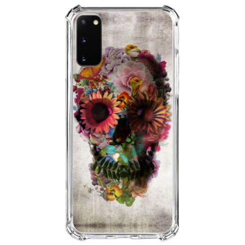 Cover Samsung Galaxy S20 FE Teschio Fiori - Ali Gulec