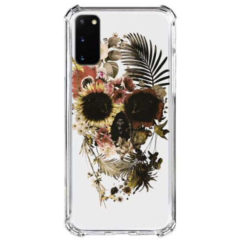 Coque Samsung Galaxy S20 FE Garden Skull Tête de Mort Transparente - Ali Gulec