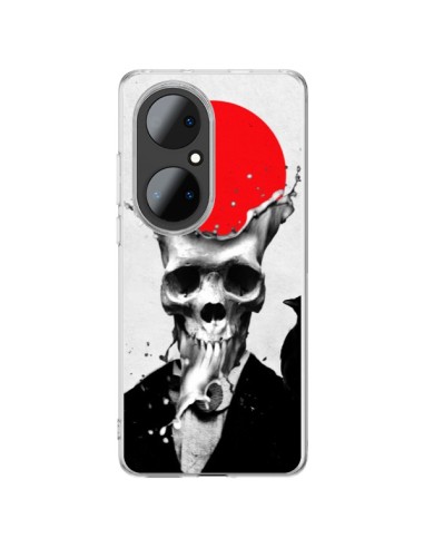 Coque Huawei P50 Pro Splash Skull Tête de Mort - Ali Gulec