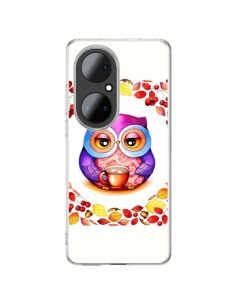 Coque Huawei P50 Pro Chouette Automne - Annya Kai
