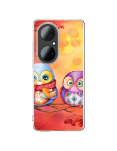 Coque Huawei P50 Pro Chouette Arbre - Annya Kai