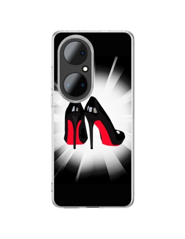 Coque Huawei P50 Pro Chaussures Semelles Rouges Red Soles Femme - Aurelie Scour