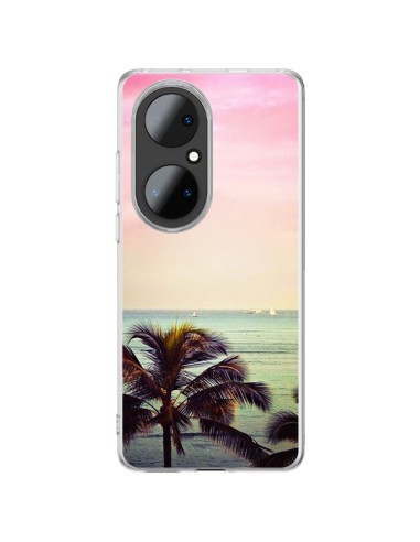 Coque Huawei P50 Pro Sunset Palmier Palmtree - Asano Yamazaki