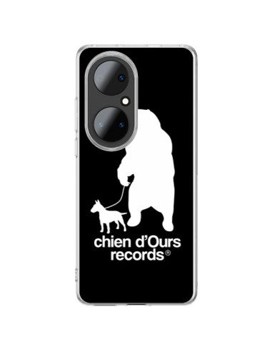 Coque Huawei P50 Pro Chien d'Ours Records Musique - Bertrand Carriere